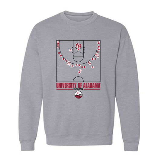Alabama - NCAA Men's Basketball : Shots Made - Crewneck Sweatshirt