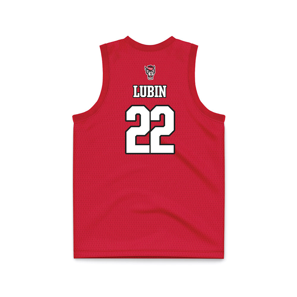 NC State - NCAA Men's Basketball : Ven-Allen Lubin - Red Basketball Jersey-1
