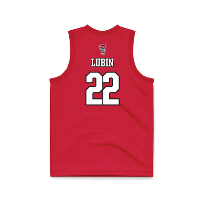 NC State - NCAA Men's Basketball : Ven-Allen Lubin - Red Basketball Jersey-1