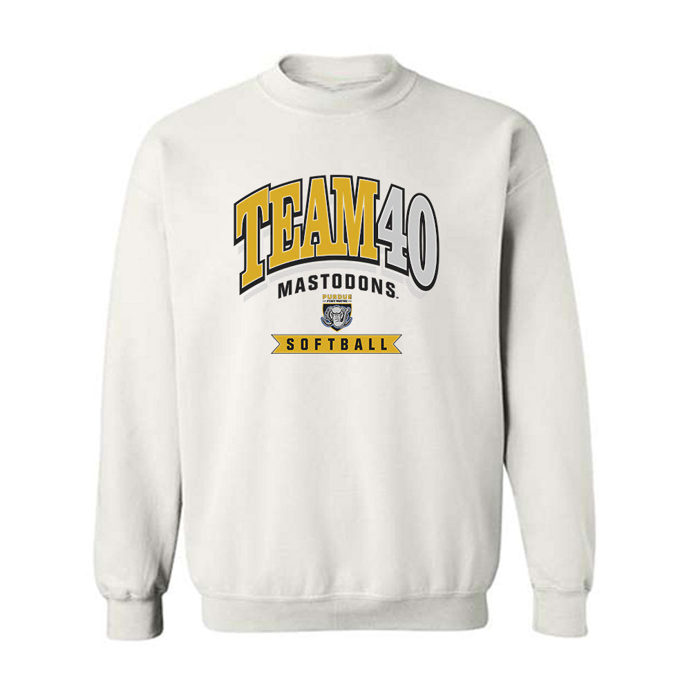 PFW - NCAA Softball : Faith McClain - Crewneck Sweatshirt