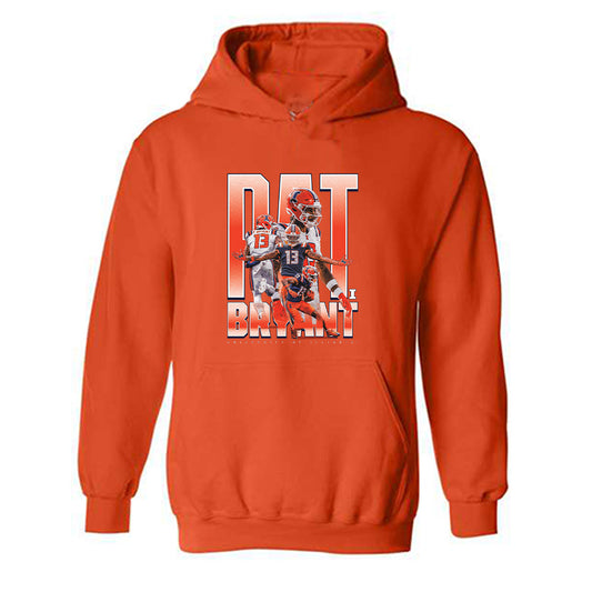 Illinois - NCAA Football : Pat Bryant -  Hooded Sweatshirt Player Collage