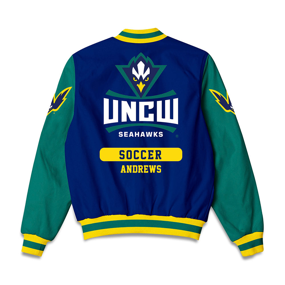 UNC Wilmington - NCAA Men's Soccer : Ellington Andrews - Bomber Jacket