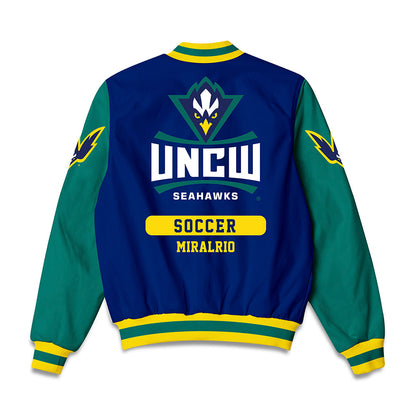 UNC Wilmington - NCAA Men's Soccer : Bryan Miralrio - Bomber Jacket