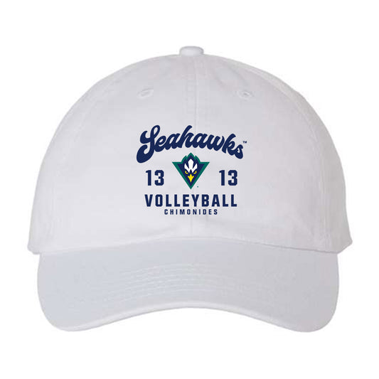 UNC Wilmington - NCAA Women's Volleyball : Rania Chimonides - Dad Hat-0