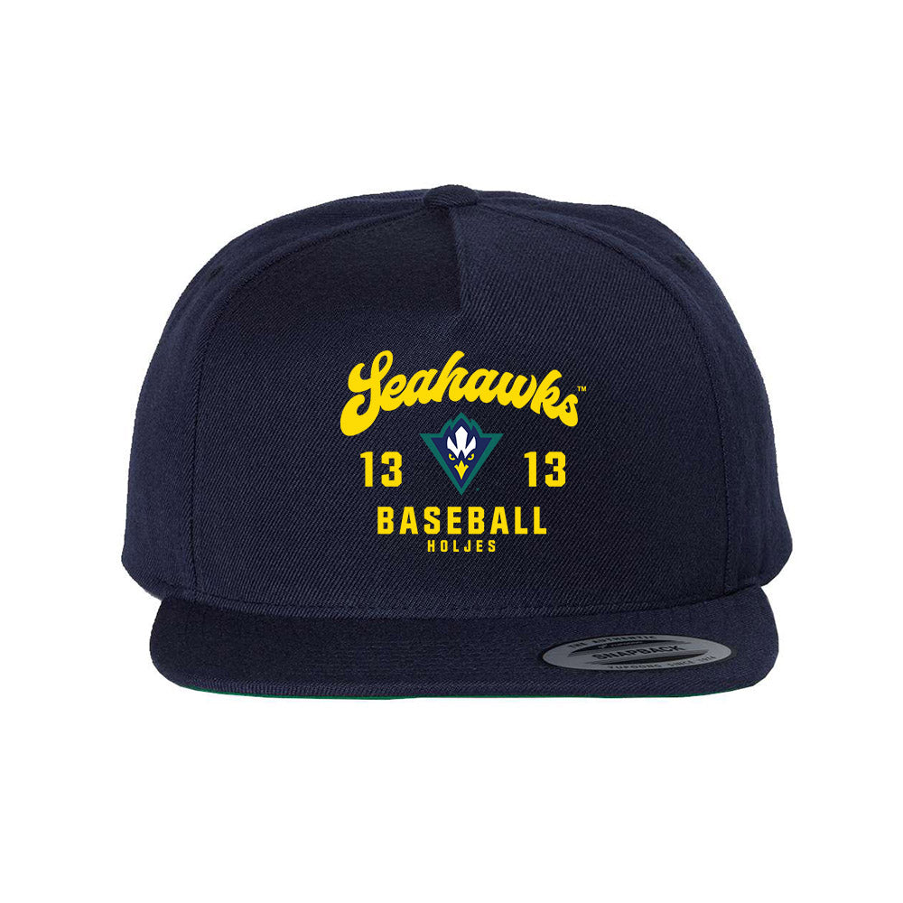 UNC Wilmington - NCAA Baseball : Carter Holjes - Snapback Hat