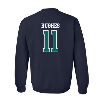 UNC Wilmington - NCAA Baseball : Mason Hughes - Sports Shersey Crewneck Sweatshirt-1