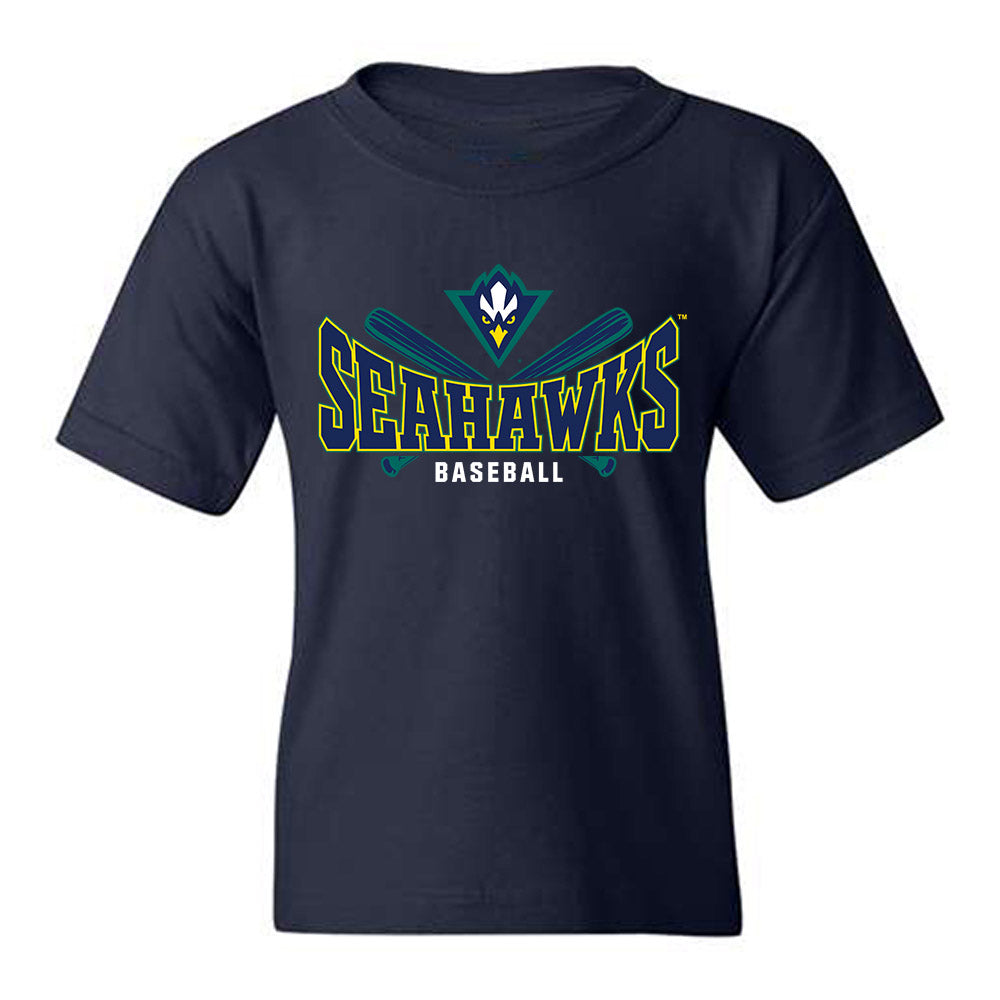 UNC Wilmington - NCAA Baseball : Mason Hughes - Sports Shersey Youth T-Shirt-0