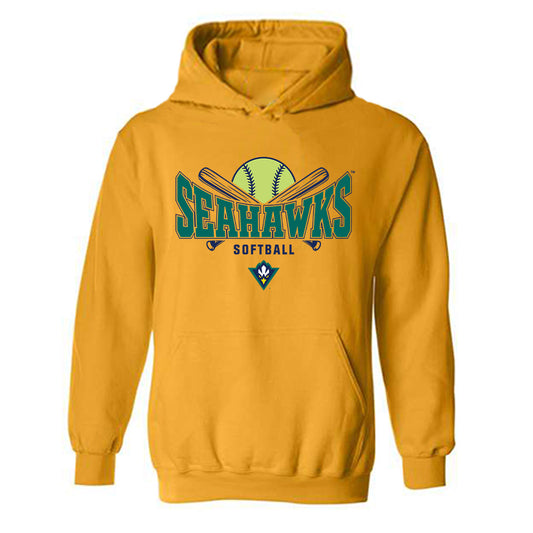 UNC Wilmington - NCAA Softball : Sierra Persinger - Sports Shersey Hooded Sweatshirt-0