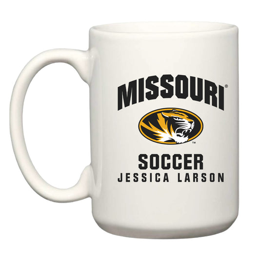 Missouri - NCAA Women's Soccer : Jessica Larson - Mug