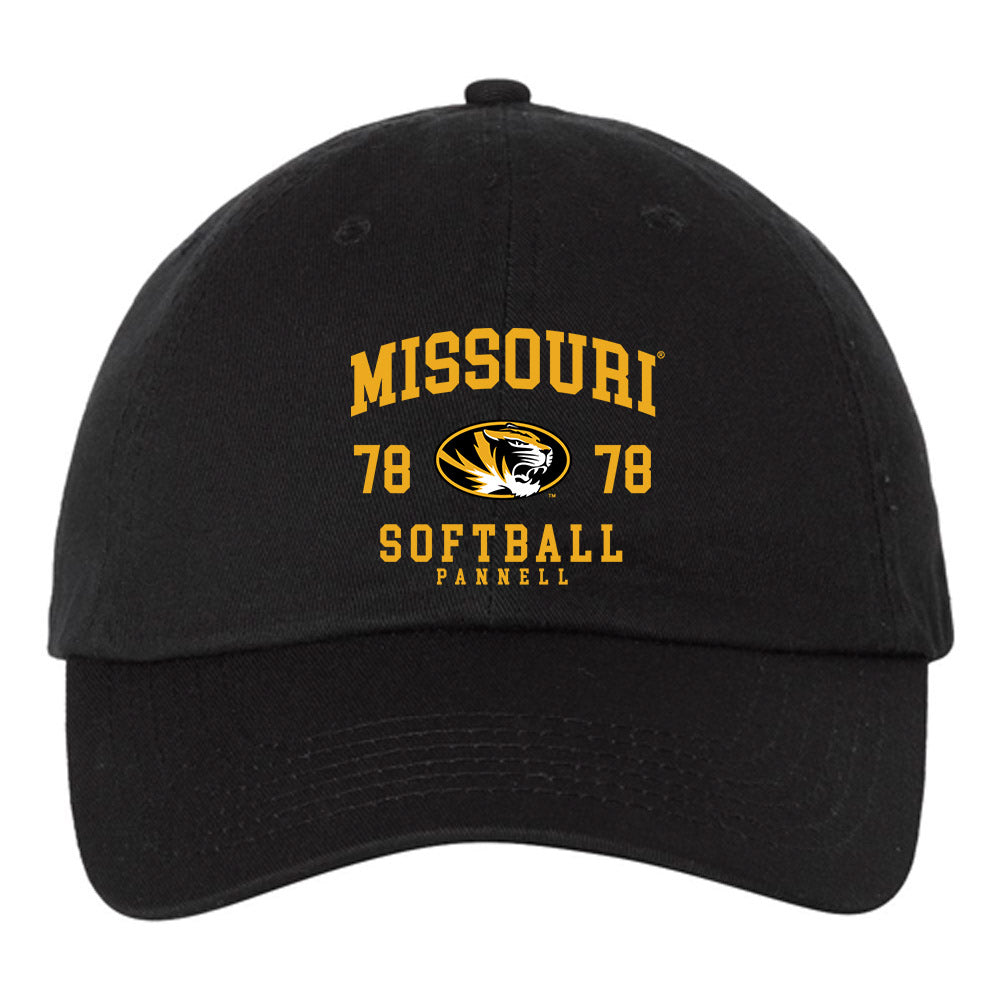 Missouri - NCAA Softball : Taylor Pannell - Classic Dad Hat