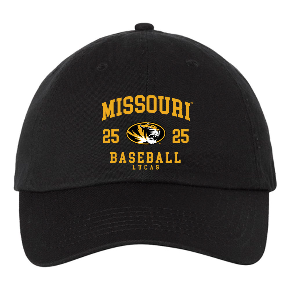 Missouri - NCAA Baseball : Brock Lucas - Classic Dad Hat