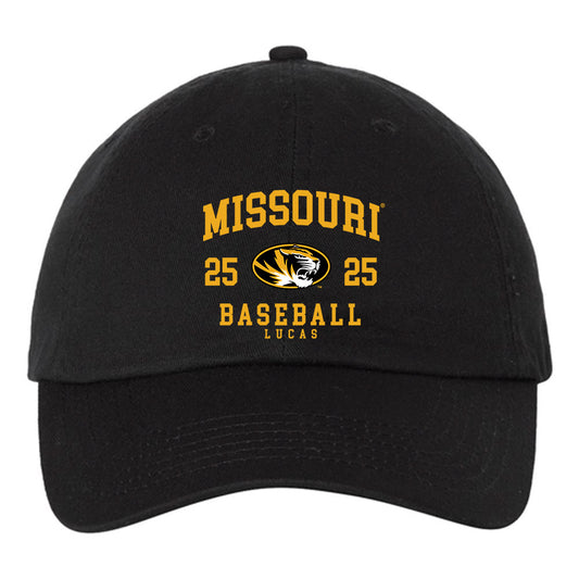 Missouri - NCAA Baseball : Brock Lucas - Classic Dad Hat