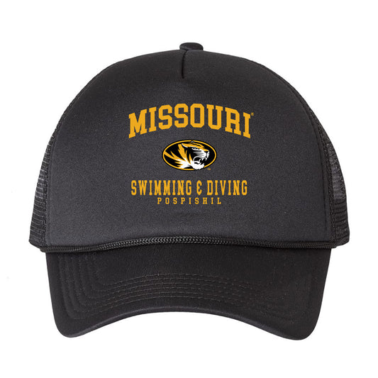 Missouri - NCAA Men's Swimming & Diving : Jaden Pospishil - Trucker Hat