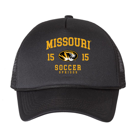 Missouri - NCAA Women's Soccer : shania spriggs - Trucker Hat-0