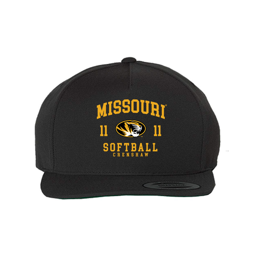 Missouri - NCAA Softball : Julia Crenshaw - Snapback Cap