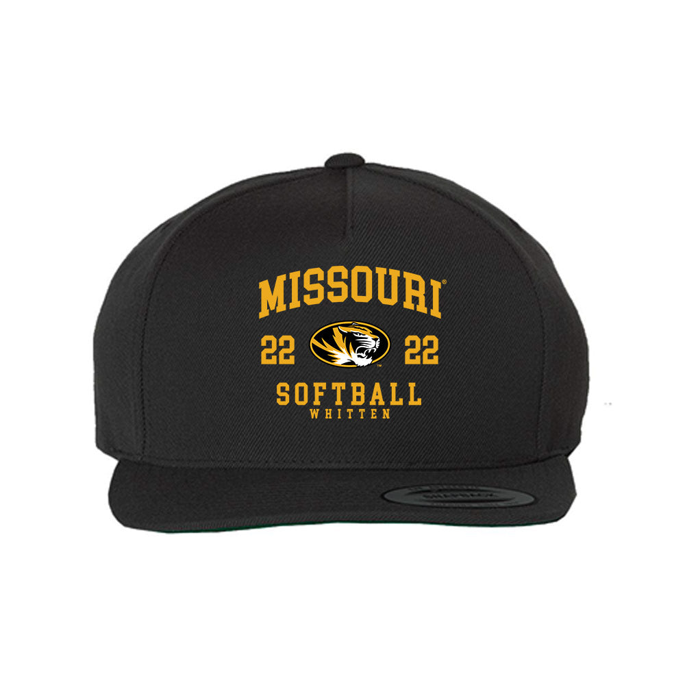 Missouri - NCAA Softball : lilly whitten - Snapback Cap