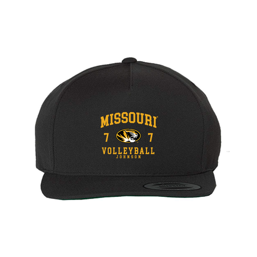 Missouri - NCAA Women's Volleyball : Kimani Johnson - Snapback Cap