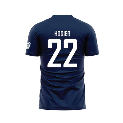 Butler - NCAA Men's Soccer : Charlie Hosier - Navy Soccer Jersey-1