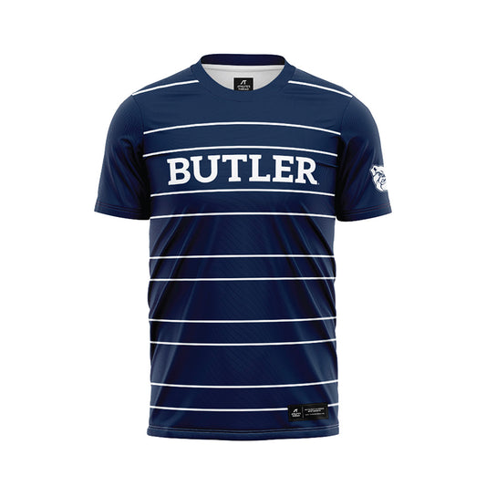 BU - NCAA Men's Soccer : Brooks Boersma - Navy Soccer Jersey