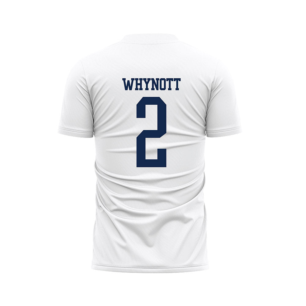 BU - NCAA Women's Soccer : Ceilidh Whynott - White Soccer Jersey-1