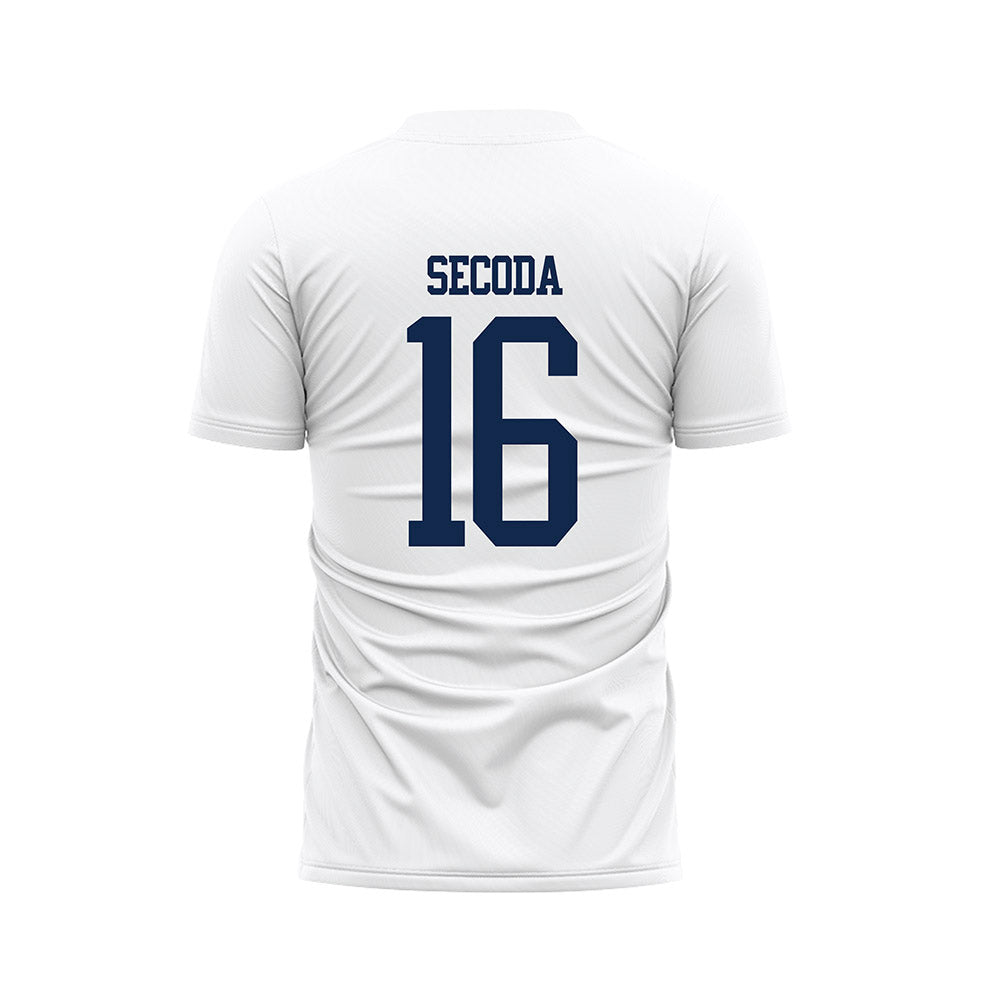 BU - NCAA Women's Soccer : Kylie Secoda - White Soccer Jersey-1