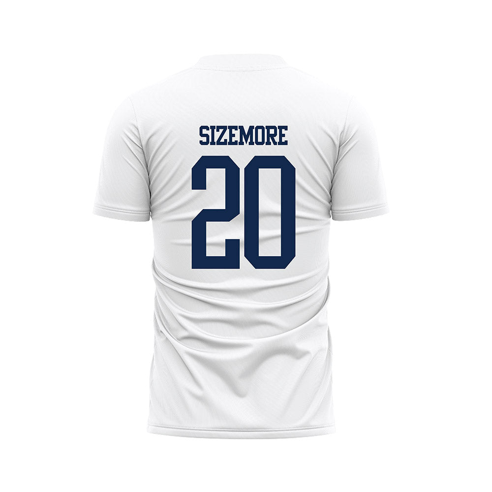 BU - NCAA Women's Soccer : Sarah Beth Sizemore - White Soccer Jersey-1