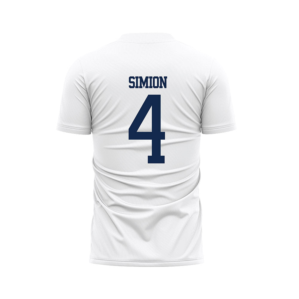 BU - NCAA Women's Soccer : Cecelia Simion - White Soccer Jersey-1