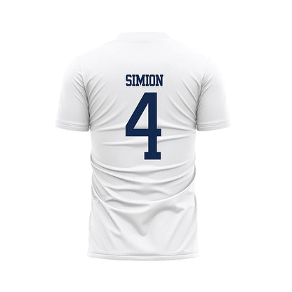 BU - NCAA Women's Soccer : Cecelia Simion - White Soccer Jersey-1