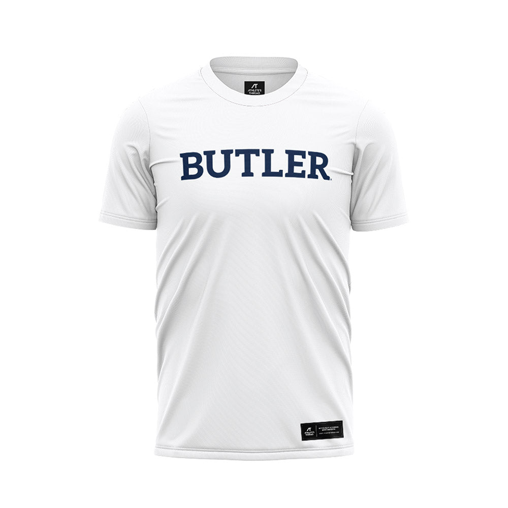 Butler - NCAA Women's Soccer : Kate Malin - White Soccer Jersey-0