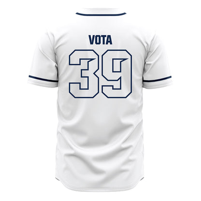 BU - NCAA Baseball : Gage Vota - White Jersey-1
