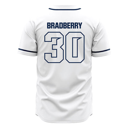 Butler - NCAA Baseball : Grayson Bradberry - White Jersey-1