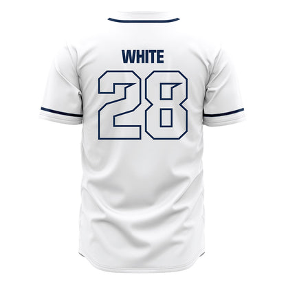 BU - NCAA Baseball : Seth White - White Jersey