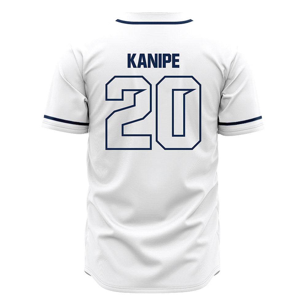 Butler - NCAA Baseball : Alex Kanipe - White Jersey-1