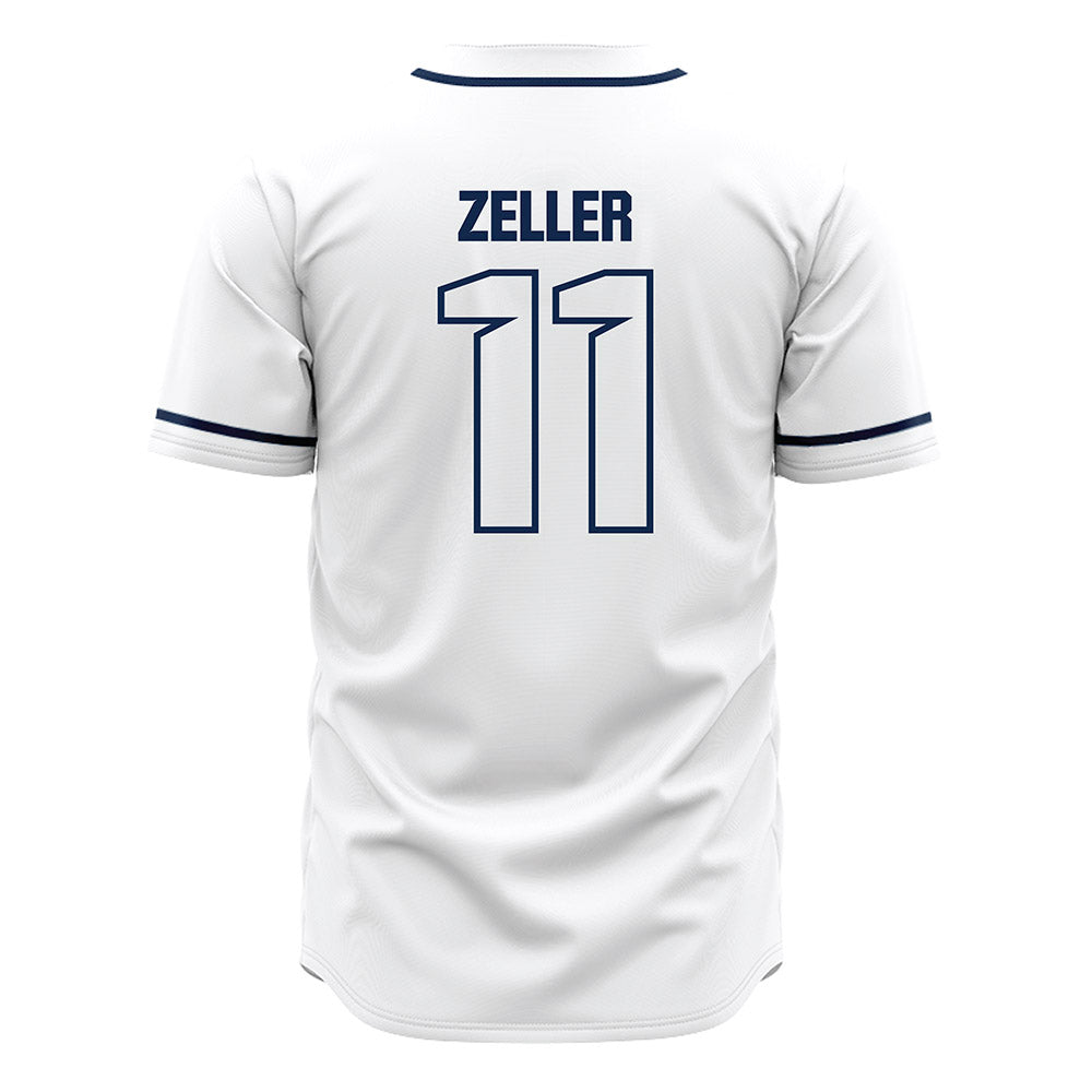 Butler - NCAA Baseball : Jack Zeller - White Jersey-1