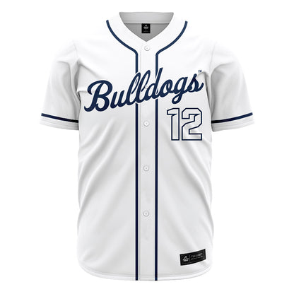 Butler - NCAA Baseball : Gunnar Duncan - White Jersey-0