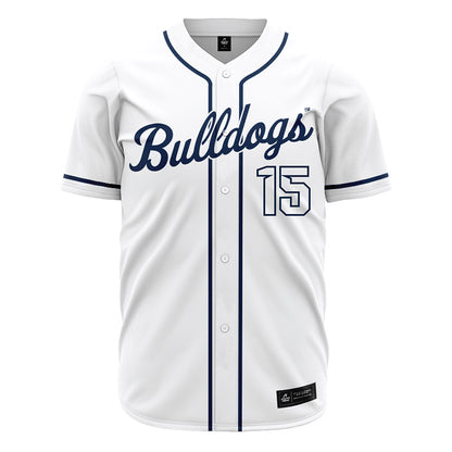BU - NCAA Baseball : Keegan Connors - White Jersey