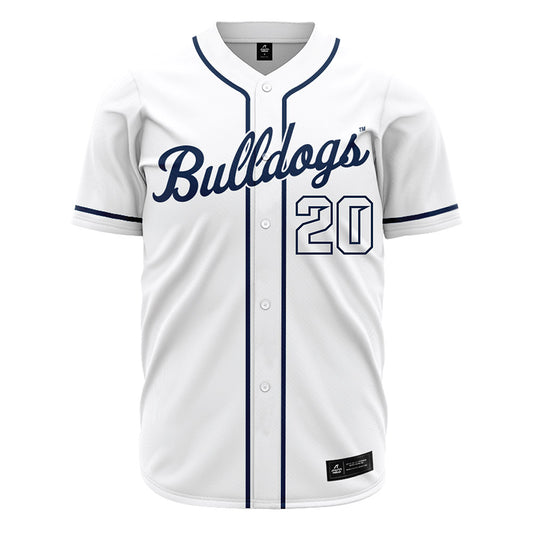 BU - NCAA Baseball : Tyler Banks - White Jersey