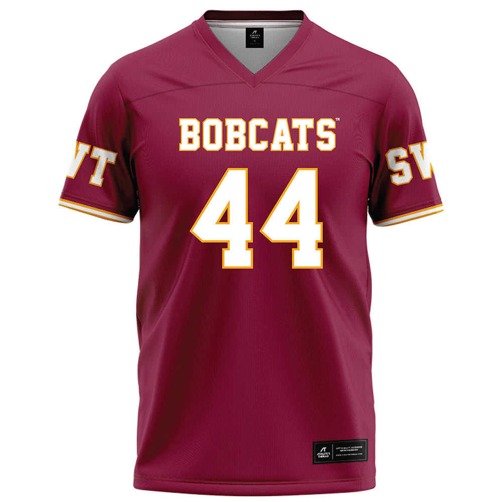 Texas State - NCAA Football : Austin Samaha - Red Football Jersey