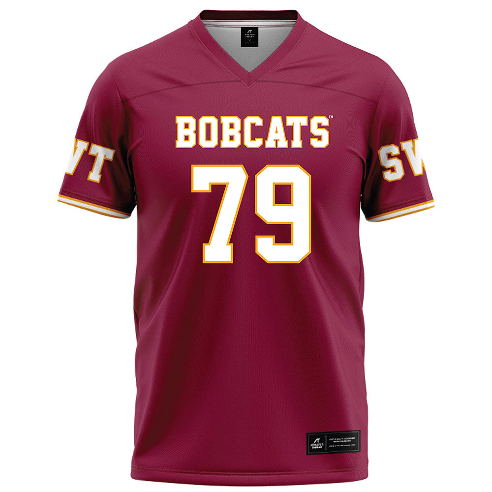 Texas State - NCAA Football : Jaydan Smith - Maroon Football Jersey