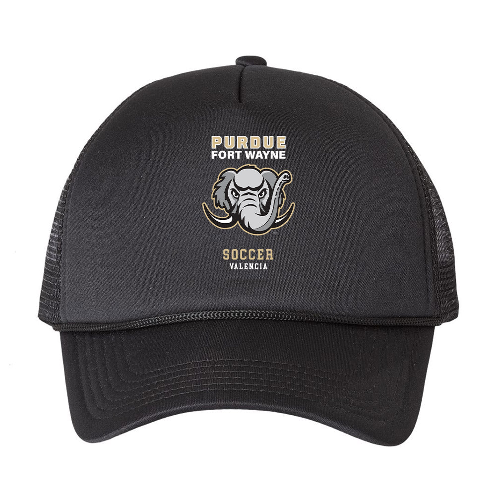 PFW - NCAA Men's Soccer : Marco Valencia - Trucker Hat-0