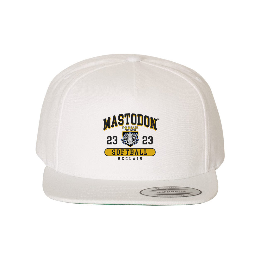 PFW - NCAA Softball : Faith McClain - Snapback Hat