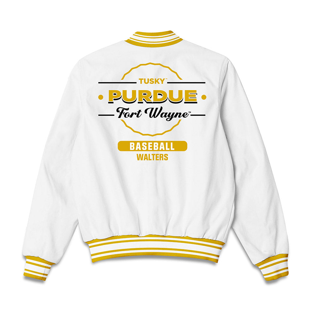 PFW - NCAA Baseball : Gavin Walters - Bomber Jacket