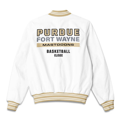 PFW - NCAA Men's Basketball : Deangelo Elisee - Bomber Jacket-1