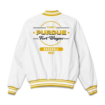 PFW - NCAA Baseball : Theo Nagy - Bomber Jacket