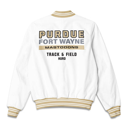 PFW - NCAA Women's Track & Field : Lillian Hurd - Bomber Jacket-1