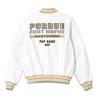 PFW - Pep Band : Alex Raby - Bomber Jacket-1