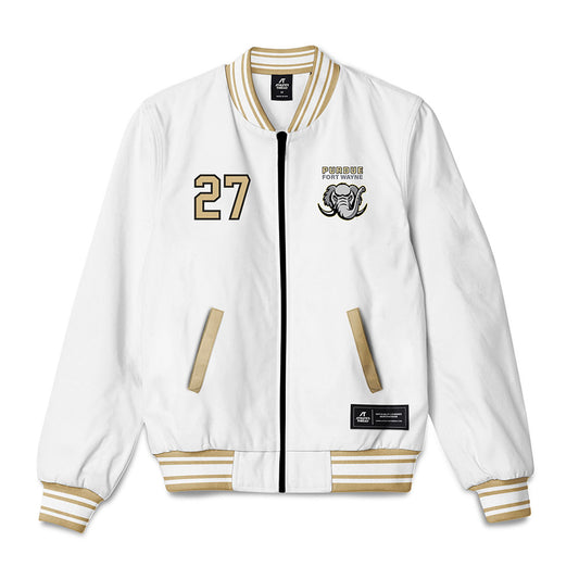 PFW - NCAA Men's Soccer : Brandon Razo - Bomber Jacket-0