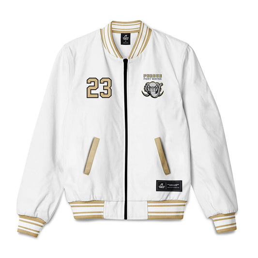 PFW - NCAA Women's Basketball : Jordan Reid - Bomber Jacket-0