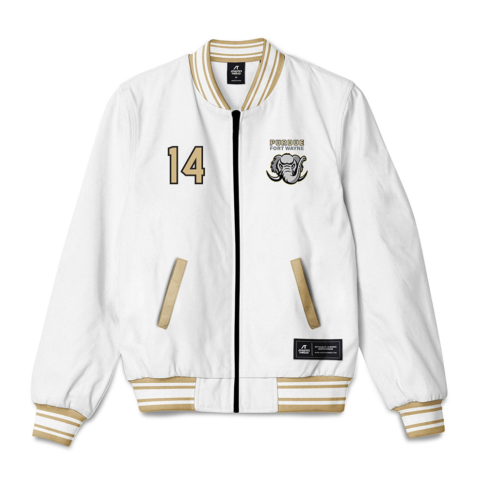 PFW - NCAA Women's Basketball : Lili Krasovec - Bomber Jacket-0