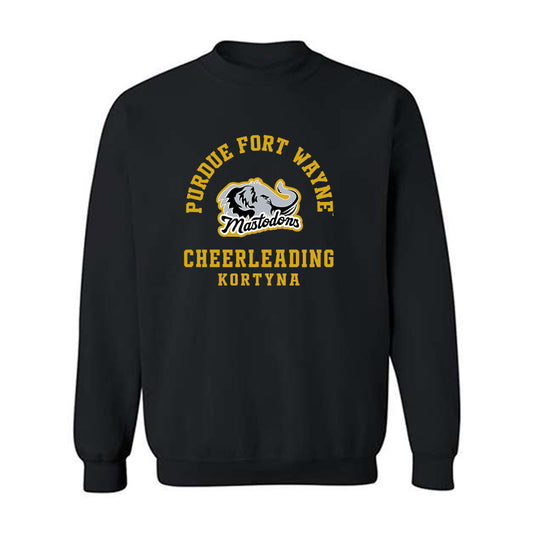 PFW - NCAA Cheerleading : Victoria Kortyna - Classic Fashion Shersey Crewneck Sweatshirt-0